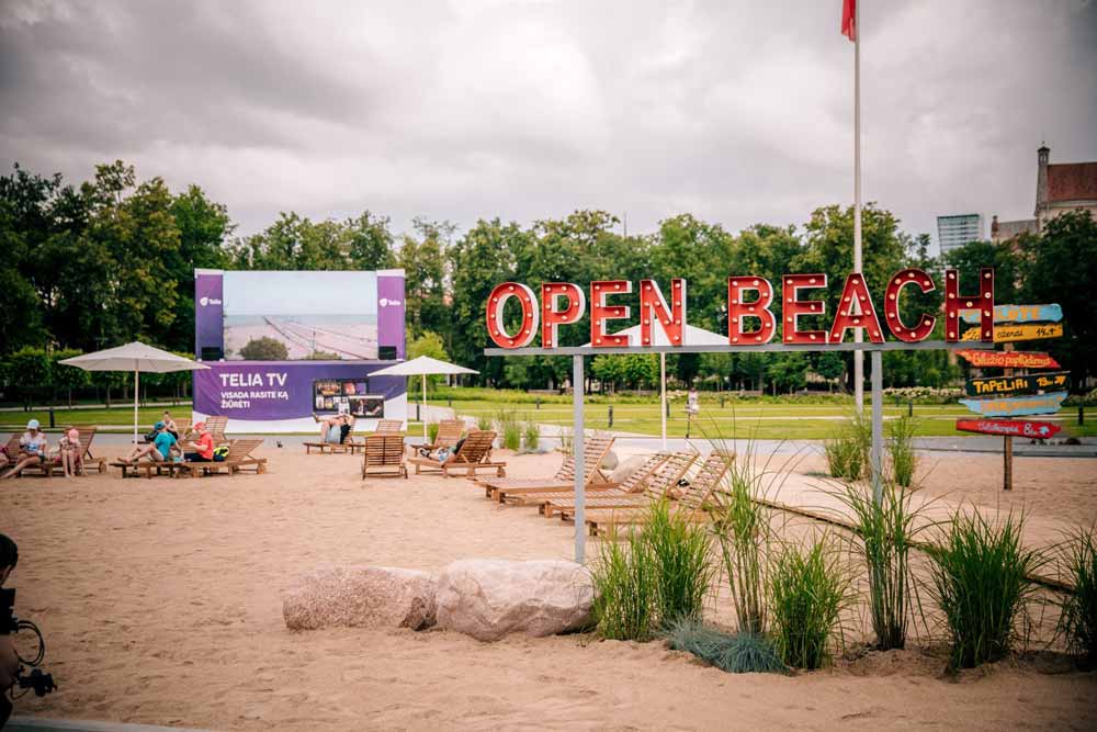 Read more about the article Have a relaxing moment at Vilnius Open beach!