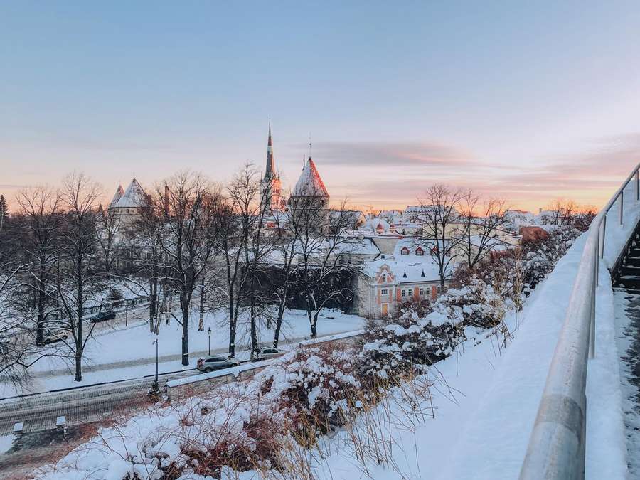 Lire la suite à propos de l’article The Baltics covered in snow